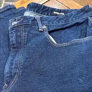 Bonobos Men's Dark Blue Relaxed Jeans